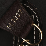 Mini Lin Monogram Bucket Bag Ebene