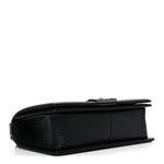 Caviar Quilted Medium Boy Flap Black