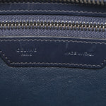 Baby Grained Calfskin Nubuck Micro Tri-Color Luggage White