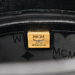 Saffiano Studded Mini Tote Bag Black
