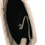 Lambskin Matelasse Monogram Medium Jamie 4.3 Pochon Blanc Vintage