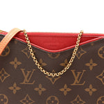 Monogram Pallas Clutch Cherry
