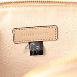 Calfskin Diana Bamboo Boston Oatmeal Vintage Green