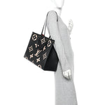 Empreinte Monogram Giant Onthego GM Black Beige