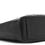 Caviar Quilted Petit Shopping Tote PST Black