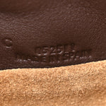 Calfskin Mini Flamenco Knot Clutch Chocolate