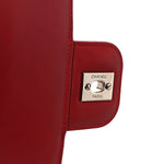 Lambskin Medium Coco Rider Flap Red