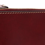 Calfskin Medium Marcie Satchel Stormy Red
