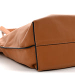 Calfskin Large Flamenco Knot Bag Warm Desert