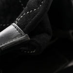 Microsuede Quilted Rodeo Drive Hobo Black