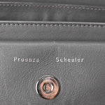Calfskin Mini PS11 Classic Shoulder Bag Heather Grey