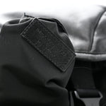 Lambskin Logo Debossed Backpack Black