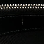Calfskin Y Quilted Monogram Medium Loulou Chain Satchel Black