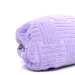 Sponge Fabric The Pouch Clutch Wisteria