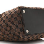 Monogram Large Eclipse Tote Dark Brown