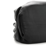 Smooth Butter Calf The Pouch Oversized Clutch Black