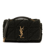 Shearling Monogram Small Jamie Grainy Moss