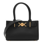 Calfskin Small Medusa '95 Tote Bag Black