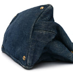 Denim Logo Tote Avio