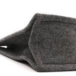 Wool Calfskin Rive Gauche Tote Grey