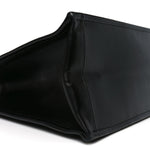 Calfskin Archicannage Large Essential Tote Black