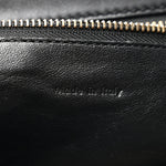 Canvas Smooth Calfskin Micro Tri-Color Luggage Natural Black Tan
