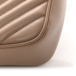 Calfskin Matelasse Monogram Lou Camera Bag Dark Latte