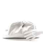Smooth Butter Calf The Pouch Oversized Clutch  Plaster