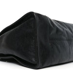 Fluffy Calfskin Morpheus Weekender Duffle Black