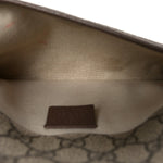 GG Supreme Monogram Neo Vintage Web Belt Bag Brown