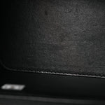 Lambskin Quilted Small Pillow Crush Vanity Case With Chain Black