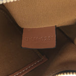 Canvas Calfskin Camouflage Ava Logo Triomphe Shoulder Bag Khaki