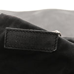 Pebbled Lambskin Chevron Monogram Large Nolita Black