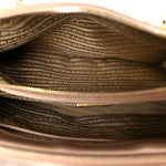 Saffiano Small Galleria Double Zip Tote Cammeo