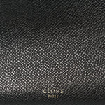 Grained Calfskin Mini Belt Bag Black