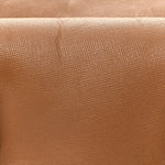 Saffiano Rectangular Shoulder Bag Brown