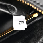 Soft Calfskin Medium Aimee Shoulder Bag Black