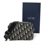 Oblique Messenger Pouch Black