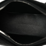 Velvet Strass Triomphe Ava Shoulder Bag Black
