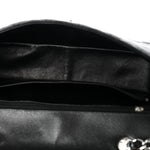 Caviar Quilted Jumbo Single Flap Black