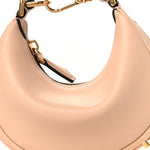 Vitello Grace Matte Nano Fendigraphy Hobo Charm Light Rose