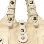 Calfskin Silverado Shoulder Bag Ivory