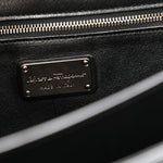 Patent Jody Shoulder Bag Black
