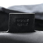 Techno Canvas Web Double Buckle Backpack Black