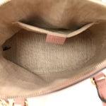 Dollar Calfskin Small GG Charm Dome Bag Soft Pink