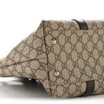 GG Plus Monogram Medium Joy Tote Dark Brown