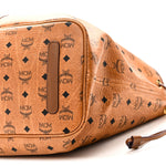 Visetos Large Liz Reversible Shopper Tote Cognac