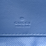 Dollar Calfskin Enamel Super Mini GG Marmont Chain Shoulder Bag Light Pink Blue
