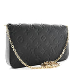 Empreinte Pochette Felicie Chain Wallet Black