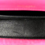 Boucle Tweed Patchwork Monogram Medium Jamie Baguette Magenta